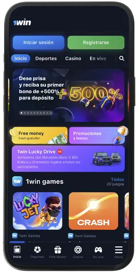 El diseño único desarrollado específicamente para la aplicación 1Win le ayudará a acceder rápidamente a sus apuestas.